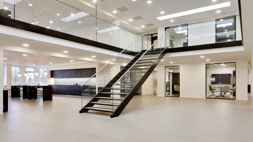 Moderne kontorfællesskab med attraktive fællesfacili