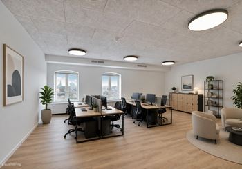 990 kvm veludnyttet kontor på 4. sal